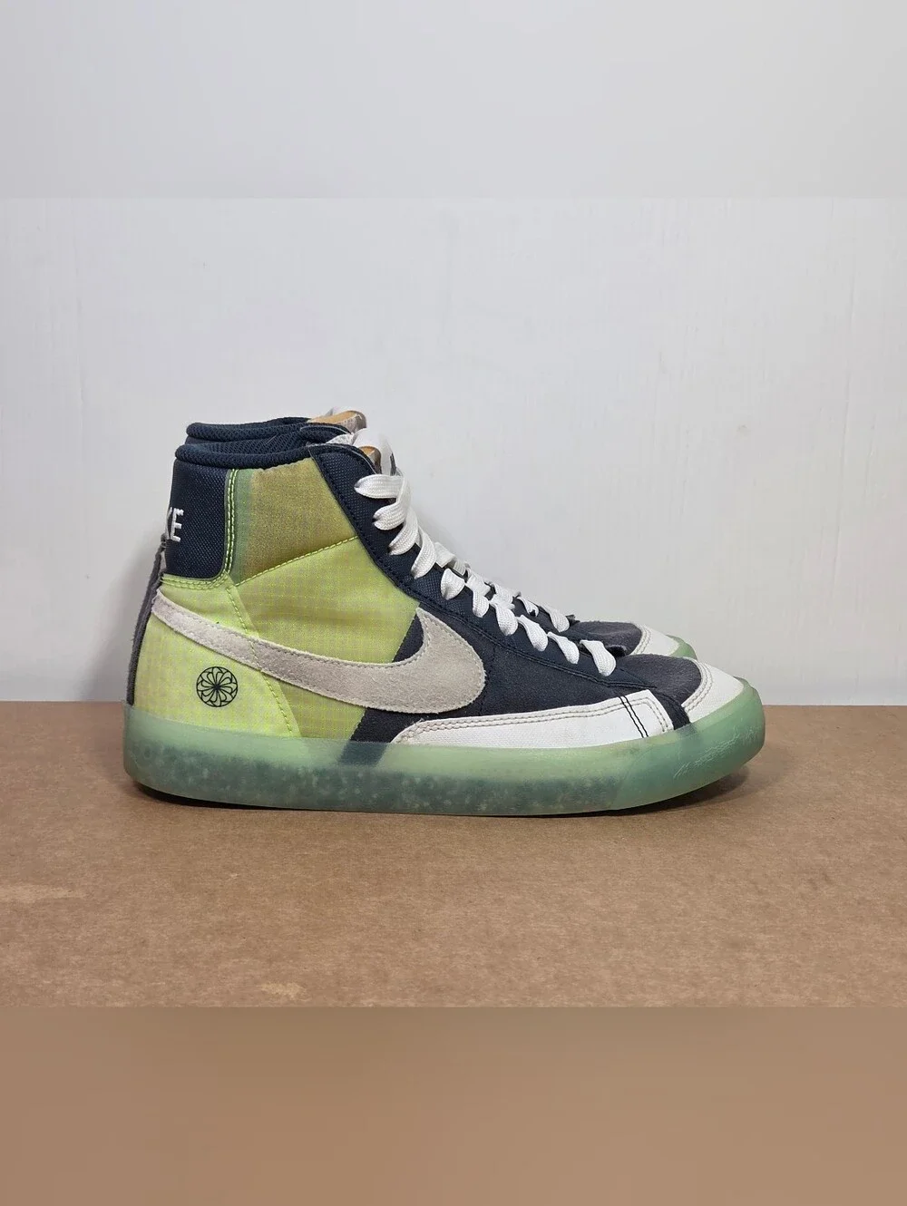 Nike Blazer Mid 77 GS Move To Zero Armory Navy Kids Size 5Y DO2699-400 Youth